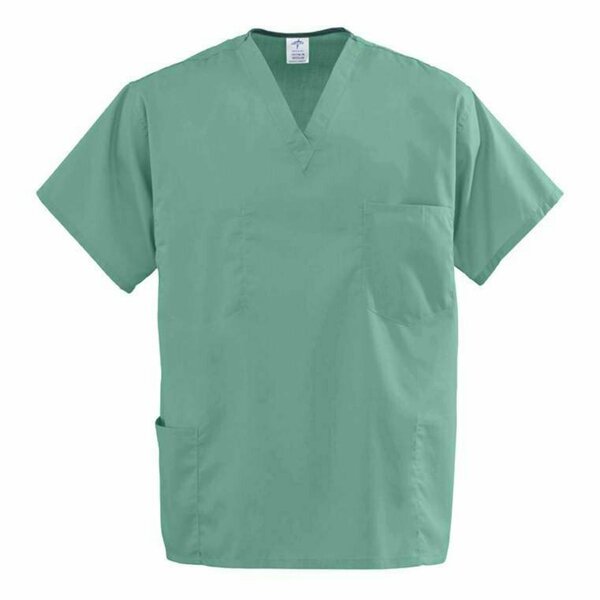 Medline Premier Cloth 4-Pocket Scrub Top 730PTJXS-CM